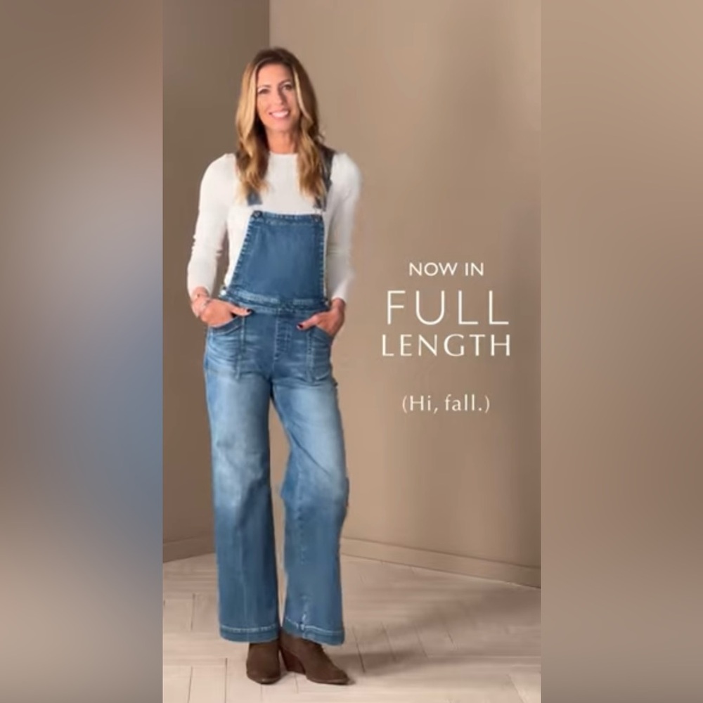 Women's Blue Denim Overalls
